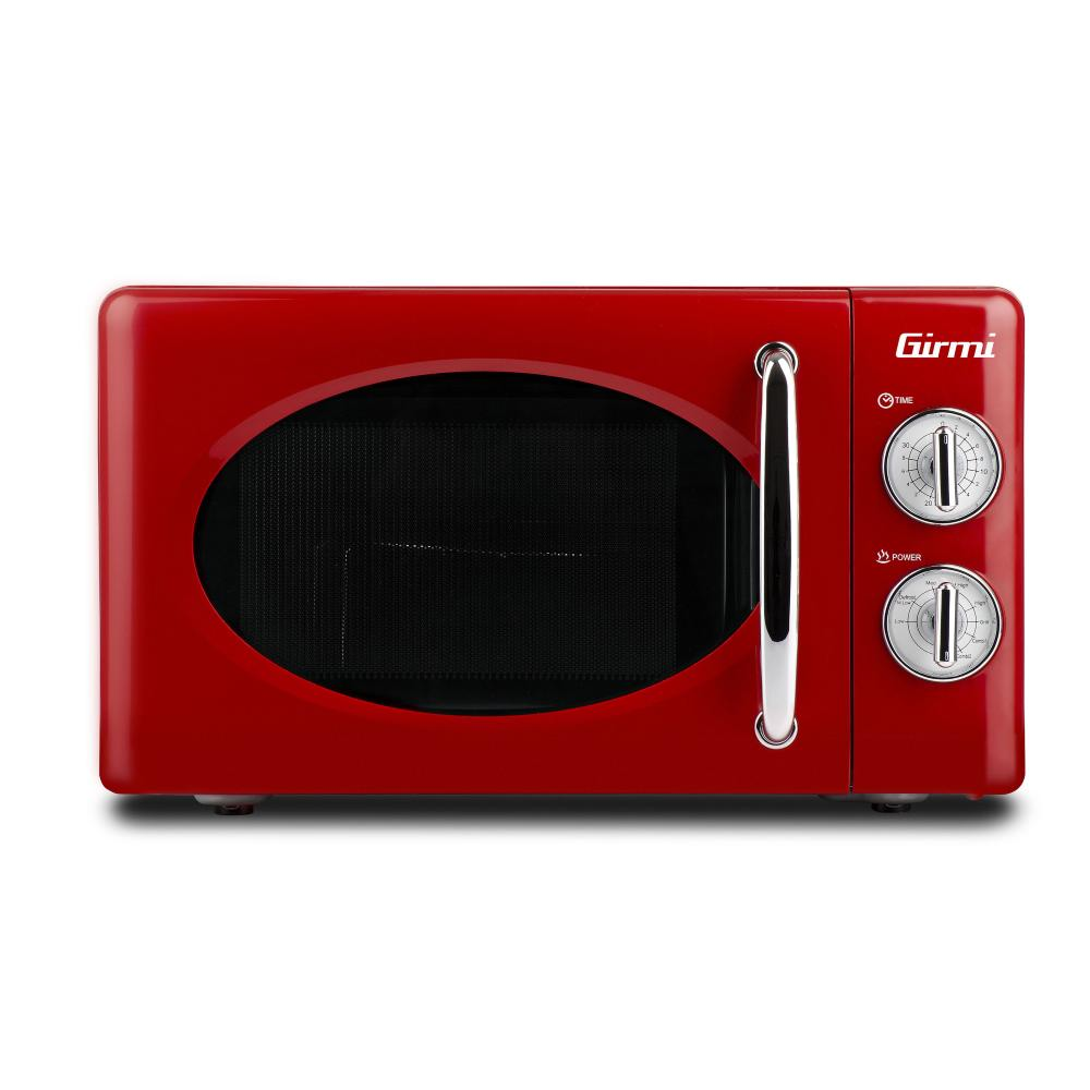 Prodotto: 42282 - GIRMI Forno Microonde combinato 20 Litri 700+800 Watt  Vintage design ROSSO - Girmi (Piccoli elettrodomestici - Microonde e  Fornetti)