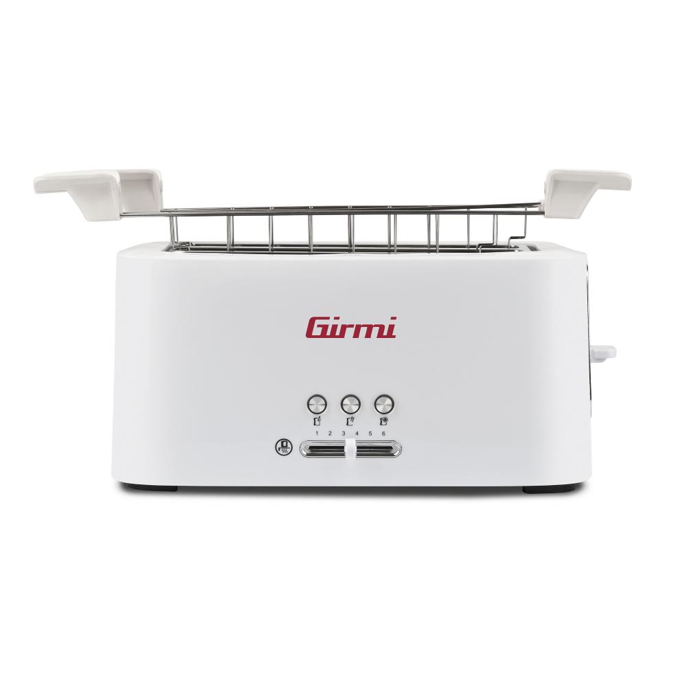 Prodotto: 42304 - GIRMI Tostapane 4 Toast Elettronico con Pinze